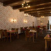 RESTAURACE PENZIONU- sloužící také jako snídaňová místnost